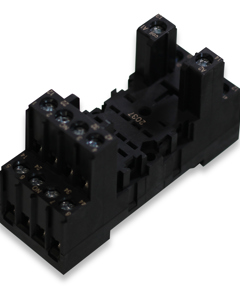 Socket f/relay 4-pin SCM-I f/relay DRM contacts one-sided